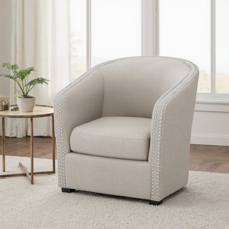 Fauteuil demi-tonneau Wheat