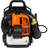 Backpack Leaf Blower 62CC 2-Cycle Gas Leaf Blower 1110CFM Air Volume