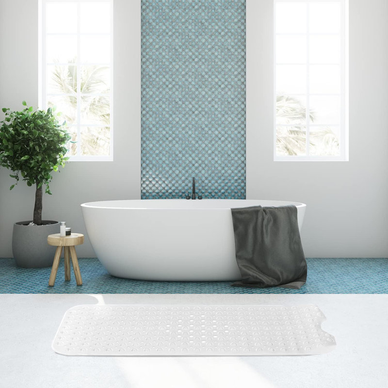 Manufactured Wood Non-Slip Bath Mat