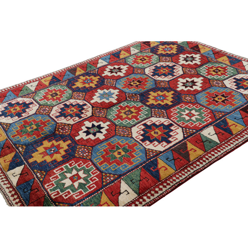 One-of-a-Kind 6'8”x8'5” Hand Knotted Area Rug