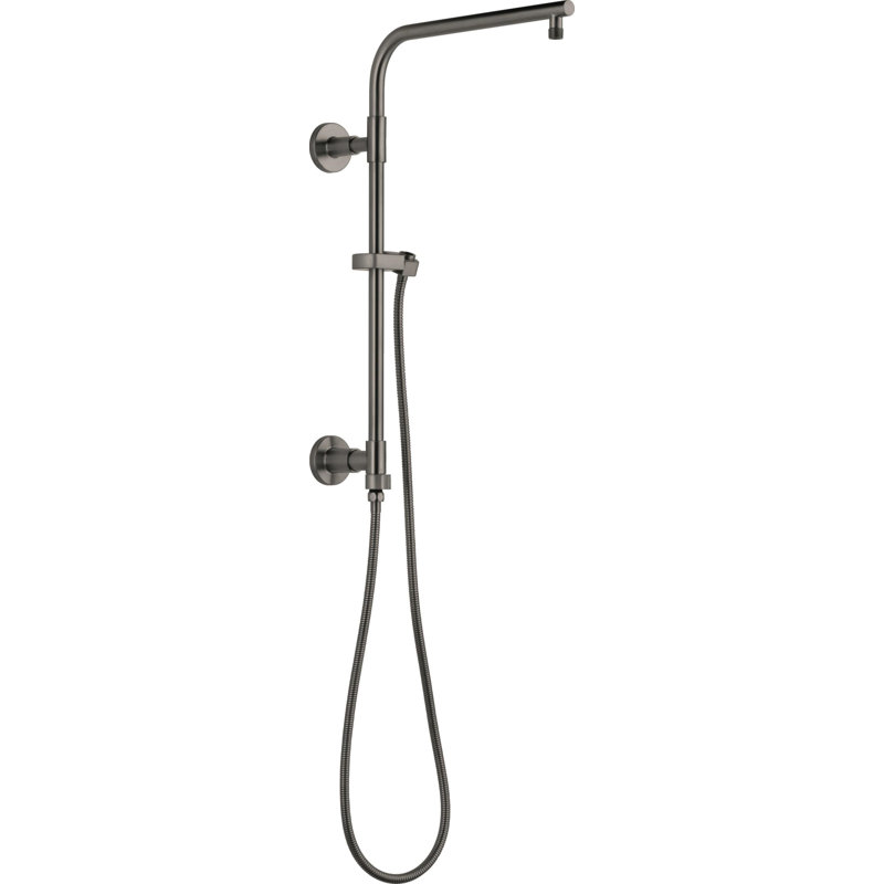 Emerge Shower Faucet, Black Stainless