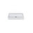 Badeloft 31.4" x 18.8" Rectangular Stone Resin Wall Mounted Bathroom Sink with Overflow WT-06-L-G in Glossy White-137927625