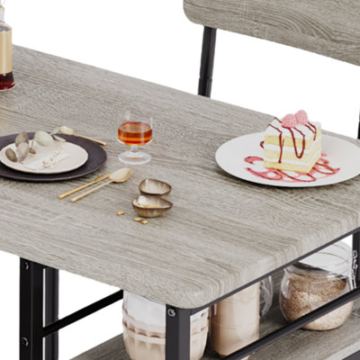 Duschko 2 - Person Four Leg Dining Set