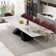 Rectangular Extendable Dining Table Up To 110'' with Sintered Stone Top for 8-12