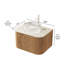 Meuble-lavabo simple 24 po avec lavabo-113471737