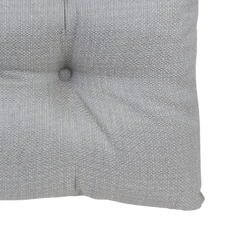 Non-Slip Dining Room And Kitchen Seat Cushions, 15 X 15 X 3 Inches, Gray, 3" H x 17" W x 17" L