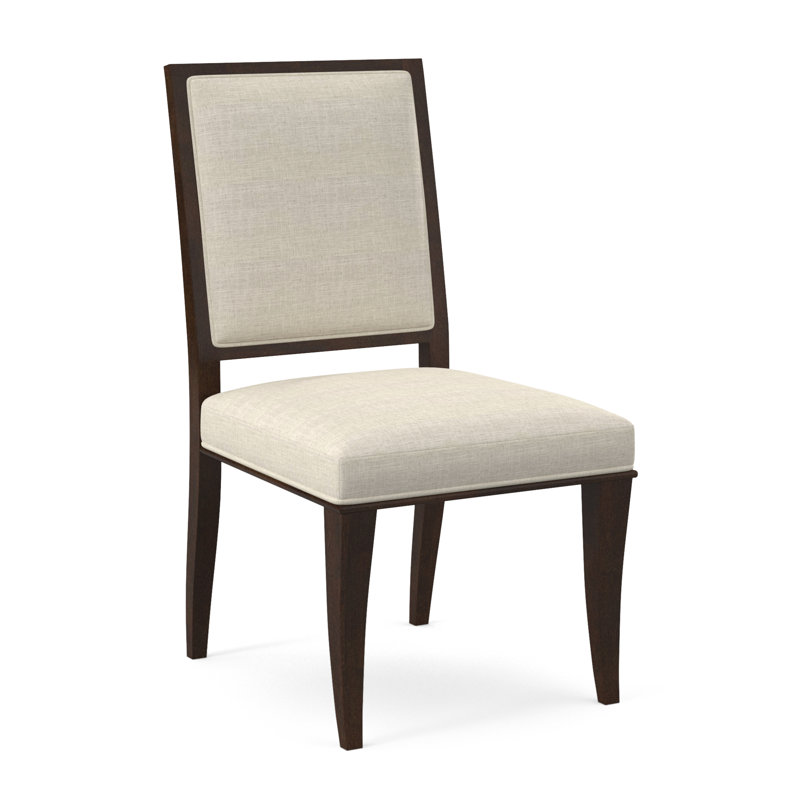 Princeton Dining Chair, American Walnut, Libby Linen