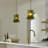 Cala 1-Light Blown Glass Pendant,-111137069