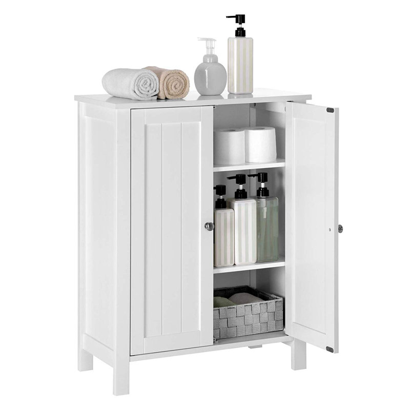 Armoire de rangement à 2 tablettes