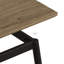 Ensemble de table et de salle à manger moderne 4 pièces à grain de bois moderne, robuste, durable et facile à assembler pour les réunions de famille-2015743363-2015743388