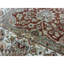 Wool Oriental Area Rug in Rust/Ivory