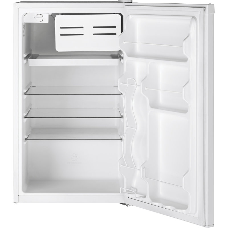 Mini réfrigérateur autoportant avec congélateur de 4,4 pieds cubes, Blanc