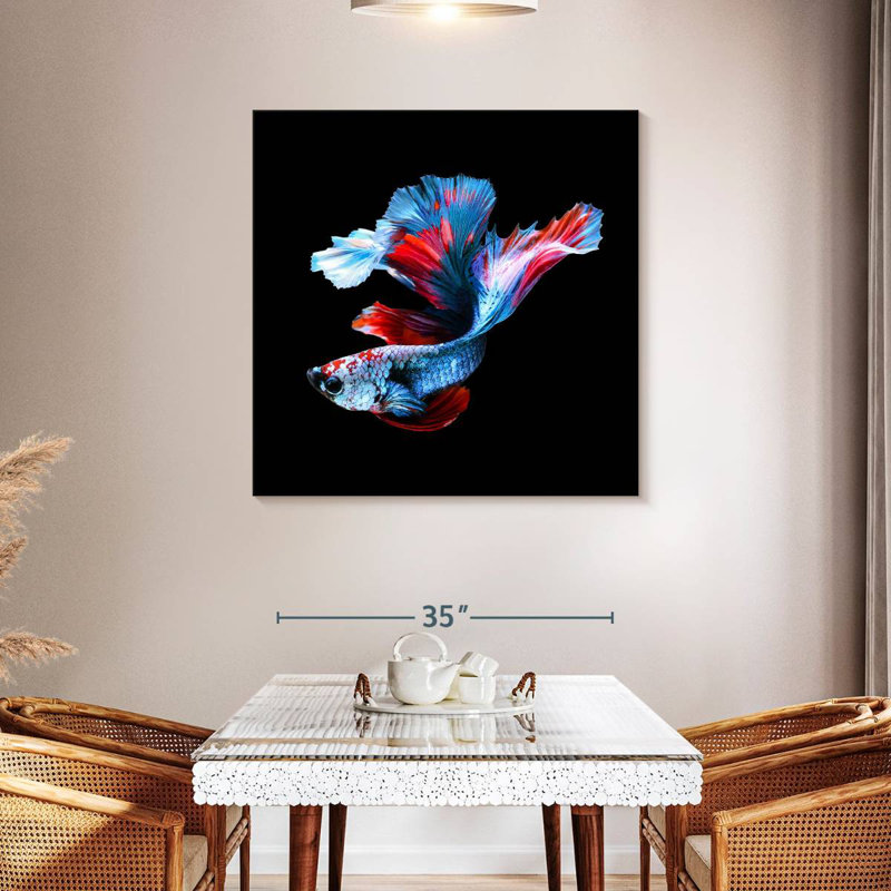 Brampt Elegant Betta Fish, 39" H x 39" W