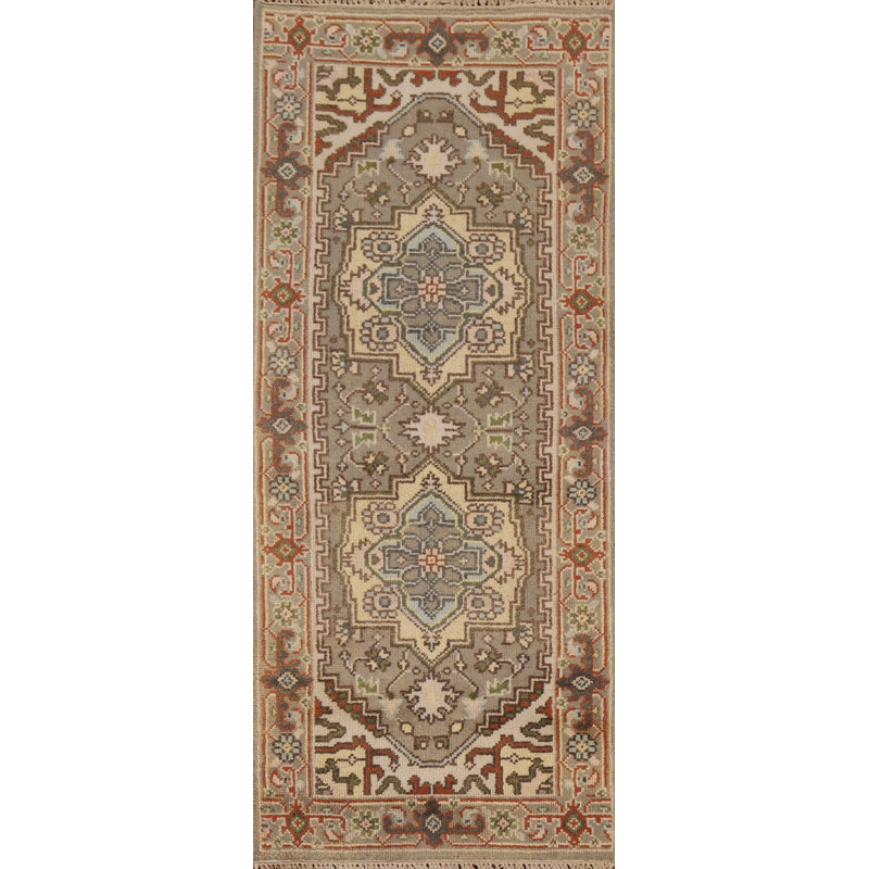 Tapis oriental géométrique 3x6