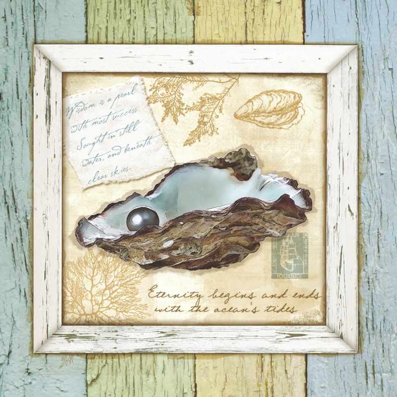 Sea Treasures IX by Beth Anna - Wrapped Canvas Print, 30cm H x 30cm W