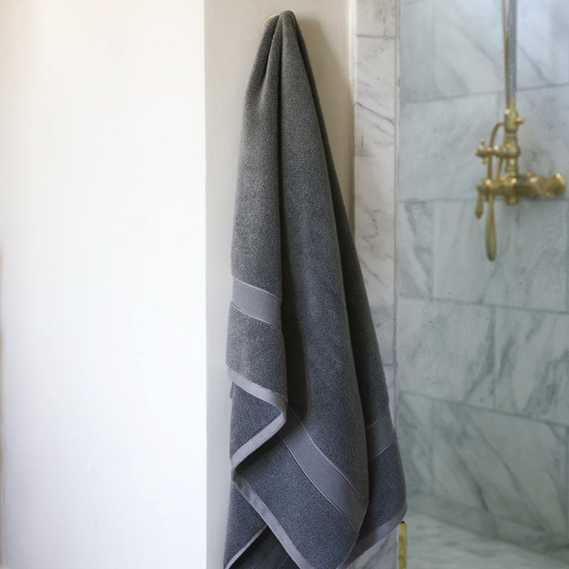 Luxe Bath Towels, Gray