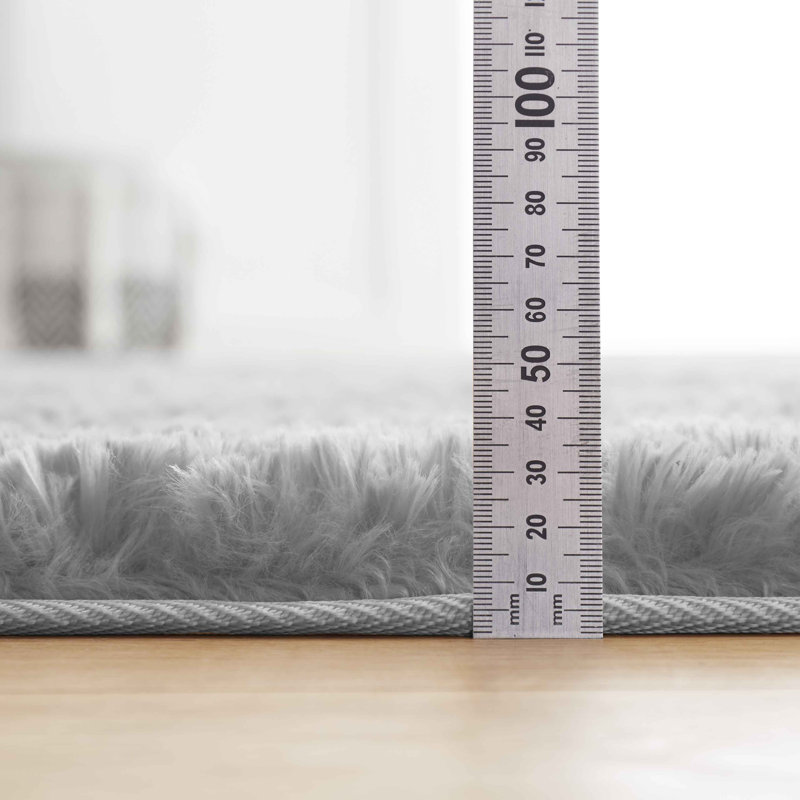 Solid Colour Area Rug, Rectangle 120 x 170cm