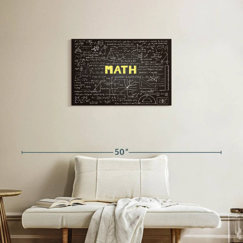 Keiri Math Chalkboard, 20" H x 30" W