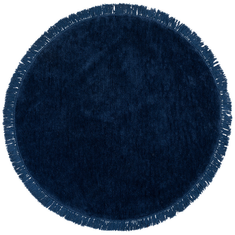 Vermont 575 Hand Tufted Performance Solid Color Rug, Round 6'