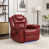 Simili cuir rouge est en rupture de stock