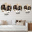 Mode vacatiOn sur Illustration de jeunes filles avec des fleurs - Horloge murale moderne-59913054