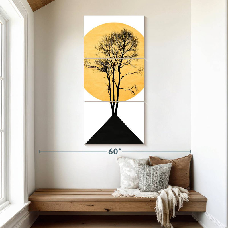 Japanese Zen, 52" H x 24" W