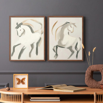 ANIMALS Series CCGLXVI-Reproduction encadrée de qualité supérieure - prête à être accrochée - aucun clou requis - aucun clou requis