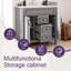 Meuble-lavabo simple 36 po avec 2 portes et tiroirs à fermeture douce-1520669910