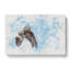 Flying Great Grey Owl - Wrapped Canvas-56659118