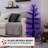 Creepy Yard Decor 5-Ft Halloween Tree LED Lights, Screaming, Movement, Spooky Sound - Indoor/Outdoor-1714706779