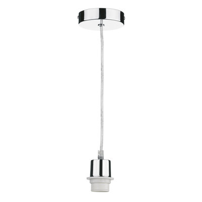 Schoonover 1 - Light Polished Chrome Bulb Pendant