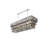 Amazone 10 - Light Nickel Unique/Statement Pendant-72896909