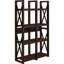 Clarksville 152.4cm H x 92cm W Metal Library Bookcase-1990077189