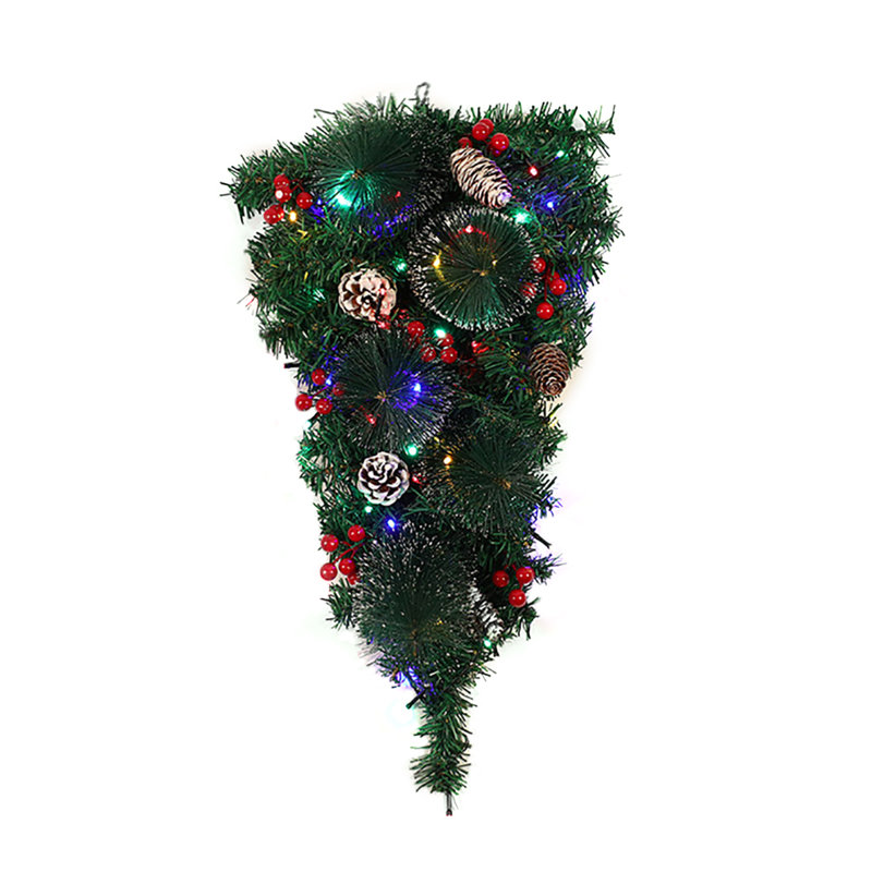 Lighted Faux Swag with Lights