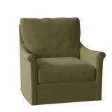 Olivia 34.5" W Swivel Armchair