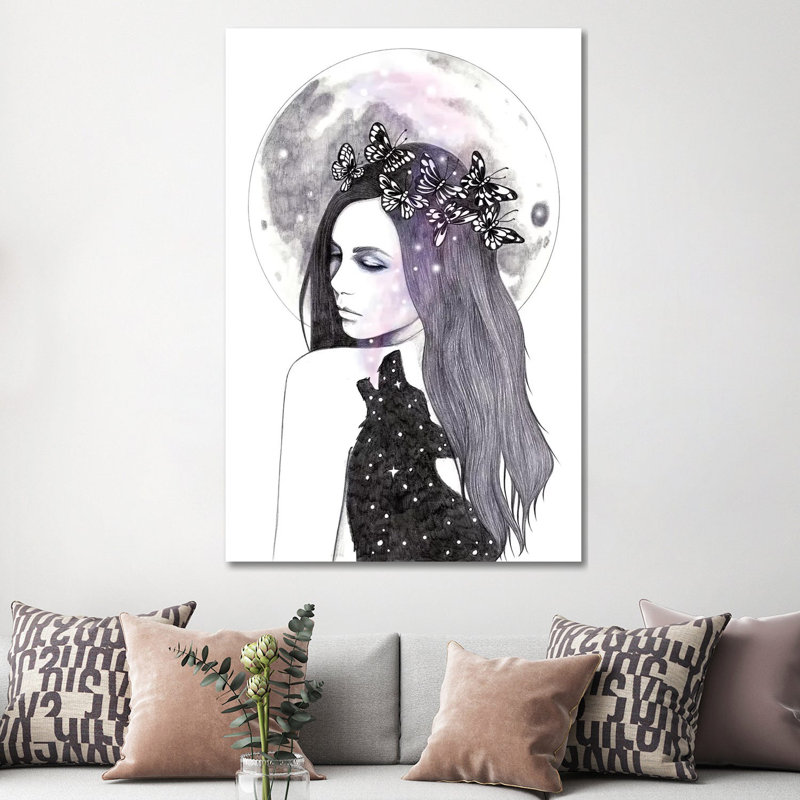 Looking For The Stars by Andrea Hrnjak - Gallery-Wrapped Canvas Giclée on Canvas, No Frame