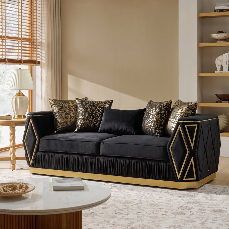 Dulaney Sofa Black, Black