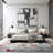 Sanak Abstract Pink/Gray/Orange Area Rug-547012698