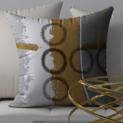 Glitter Essential Square Pillow Cover & Insert