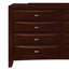 Armoire en bois avec détails complexes