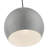 Schultz 10" W Metal 1-Light Single Globe Pendant -140445943