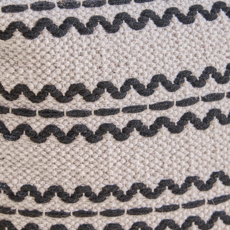 Lani Handcrafted Fabric Pouf
