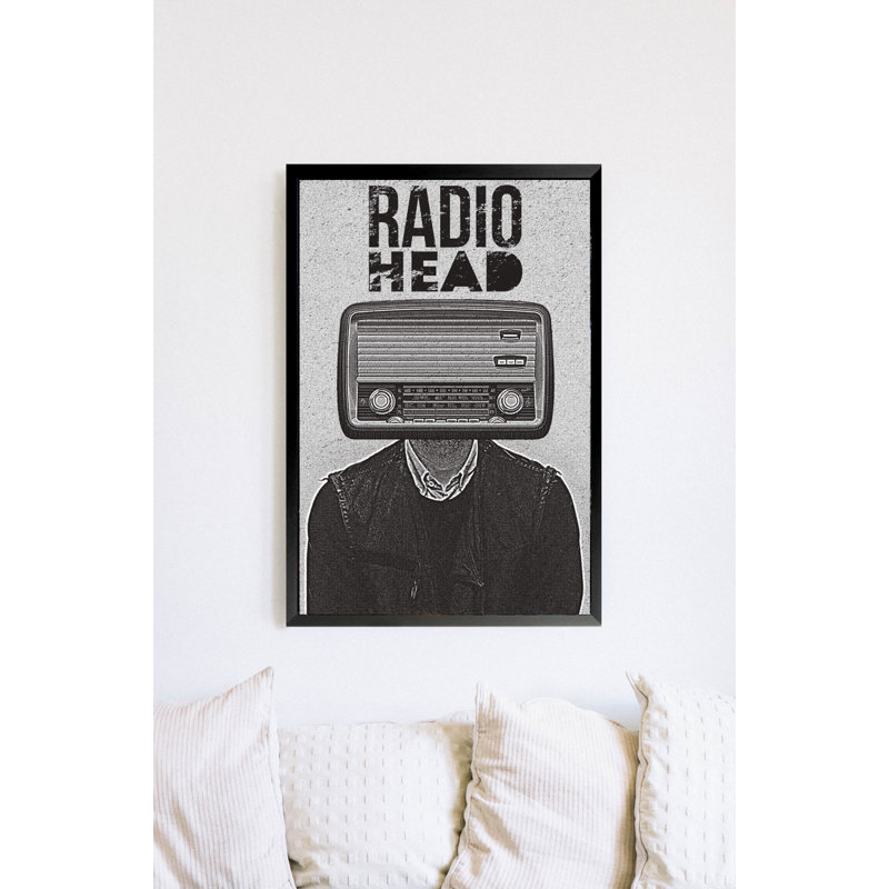 Radiohead Radio; Radiohead Radio, reproduction d'art sur affiche