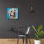 «Furry Dog Friend 1» par Carolee Vitaletti, art mural en verre acrylique-705078451