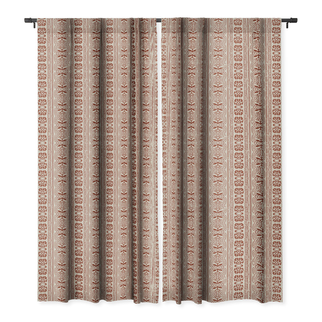 Holli Zollinger Milla 1pc Blackout Window Curtain Panel Deny Designs Size per