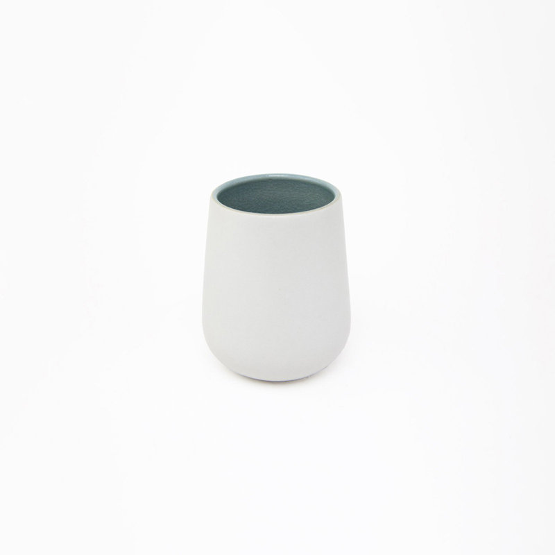 Travis Heights Stoneware Coffee Mug, Capri