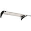 Dakota Fields 120cm W x 75cm D Plastic Cover Retractable Door / Window Awning-1549373217