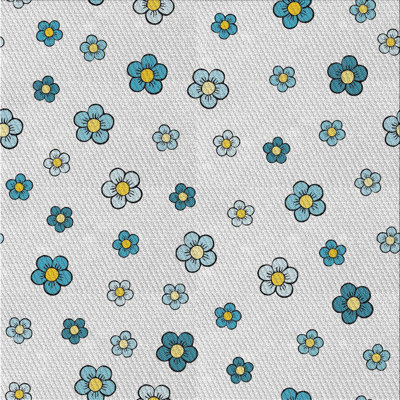 Tapis bleu Reon