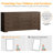 12 Drawers Wood Dressers, 63" Long TV Stand Dresser for 65 Inch TV-1375970202