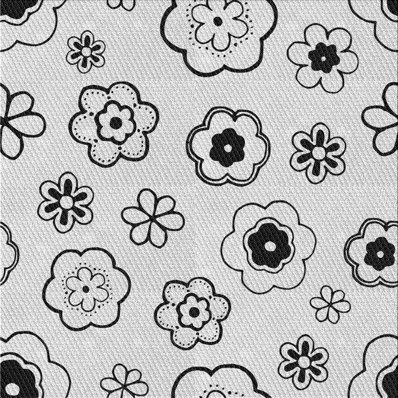 Junayd Floral Indoor Rug, Square 7'